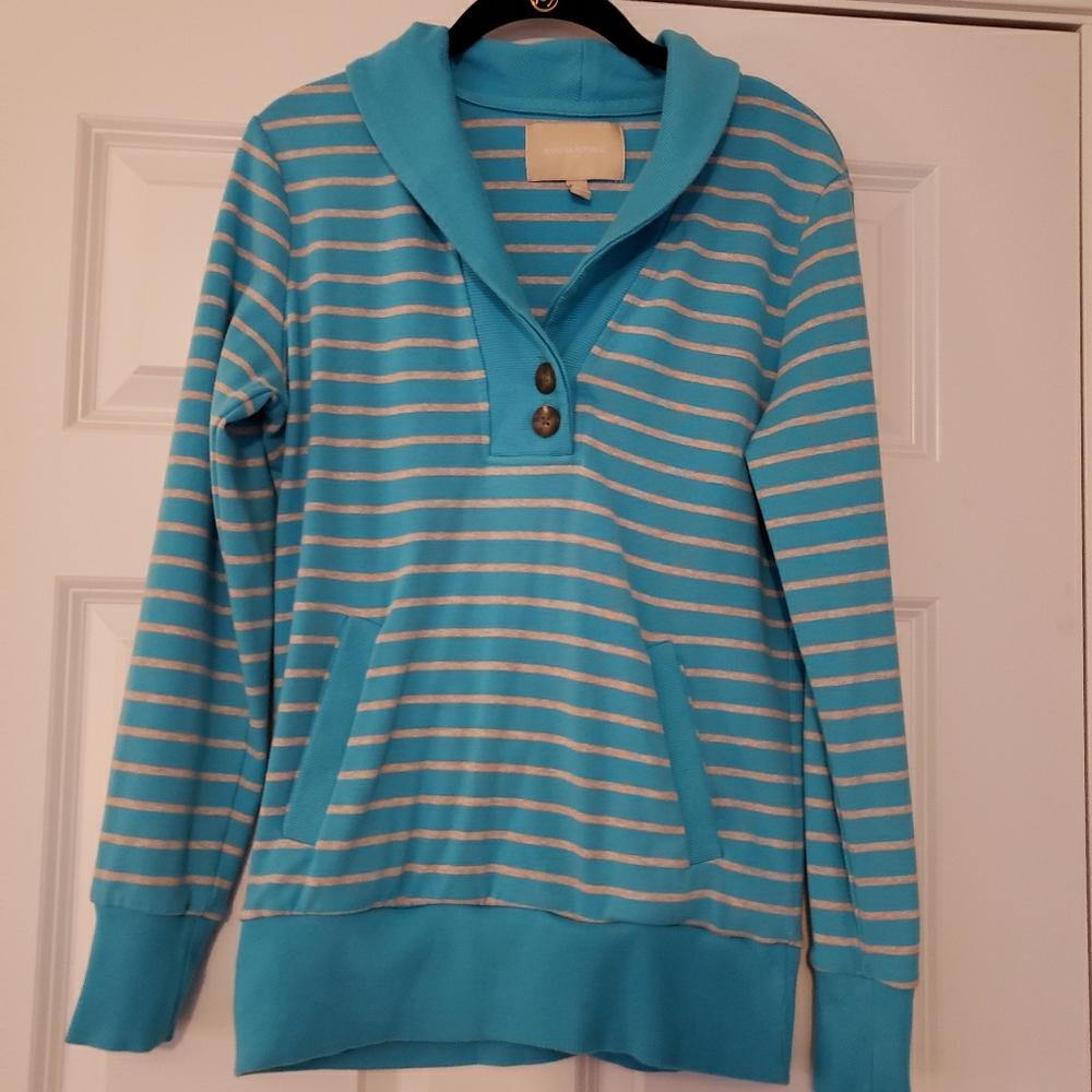 Banana Republic button sweater